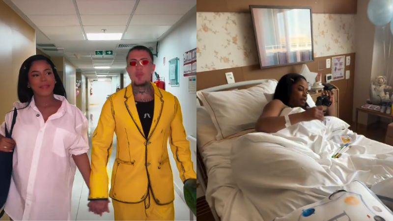 Vem aí! Lorena Maria e MC Daniel chegam na maternidade para parto do filho: ‘Finalmente’