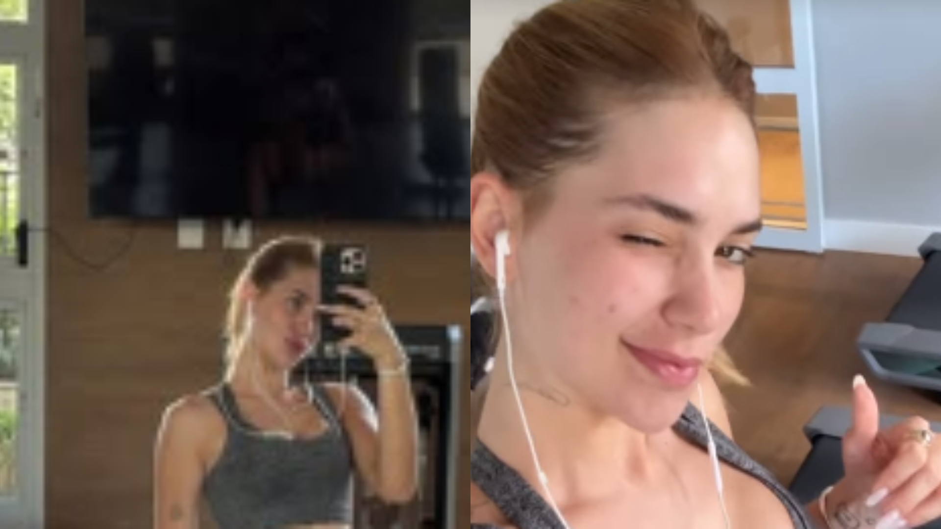 Virginia Fonseca comemora resultados de treino após três gestações: ‘Saudades’