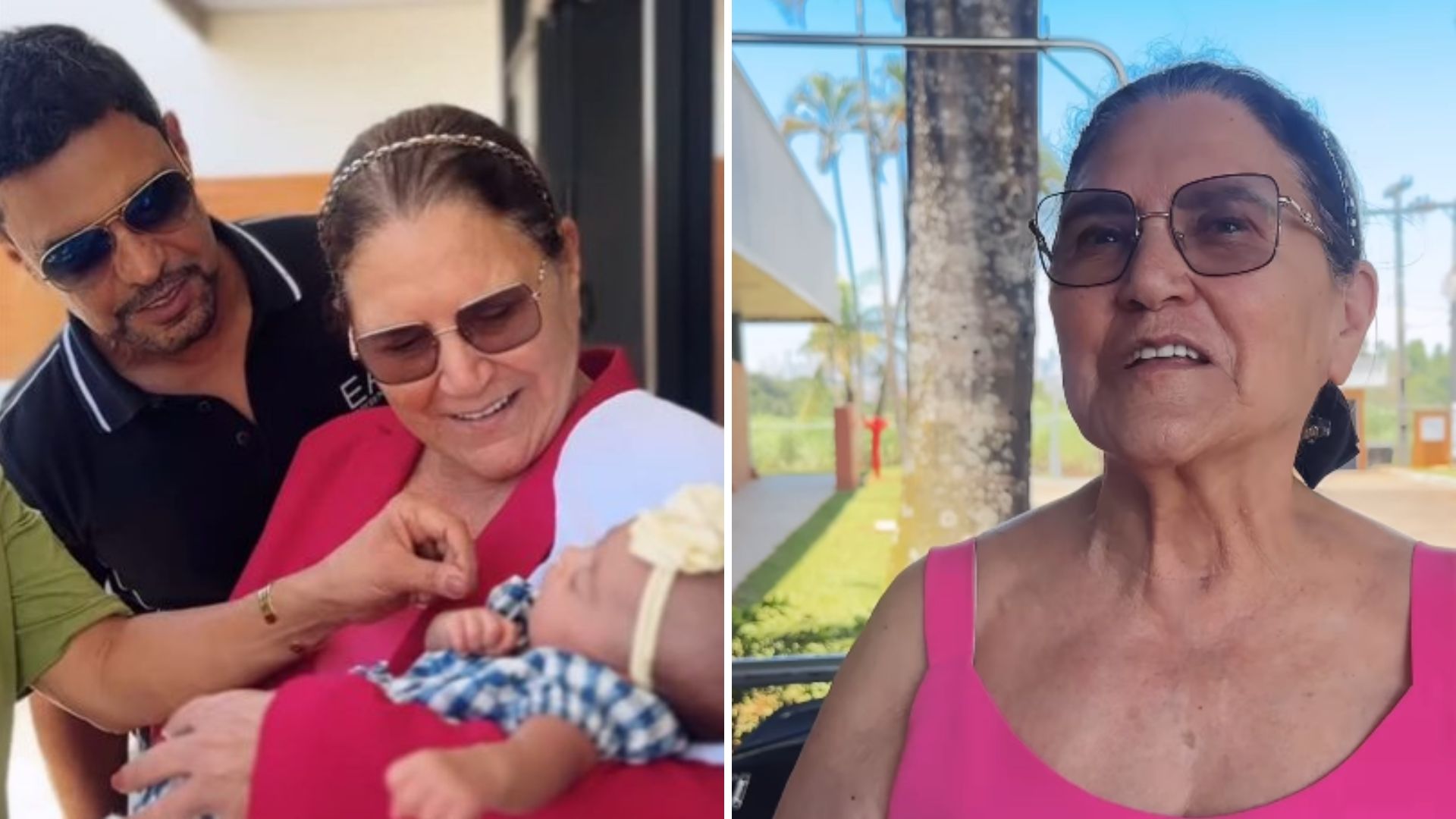 Zezé Di Camargo encanta ao mostrar a filha conhecendo a vovó: ‘Emoção’