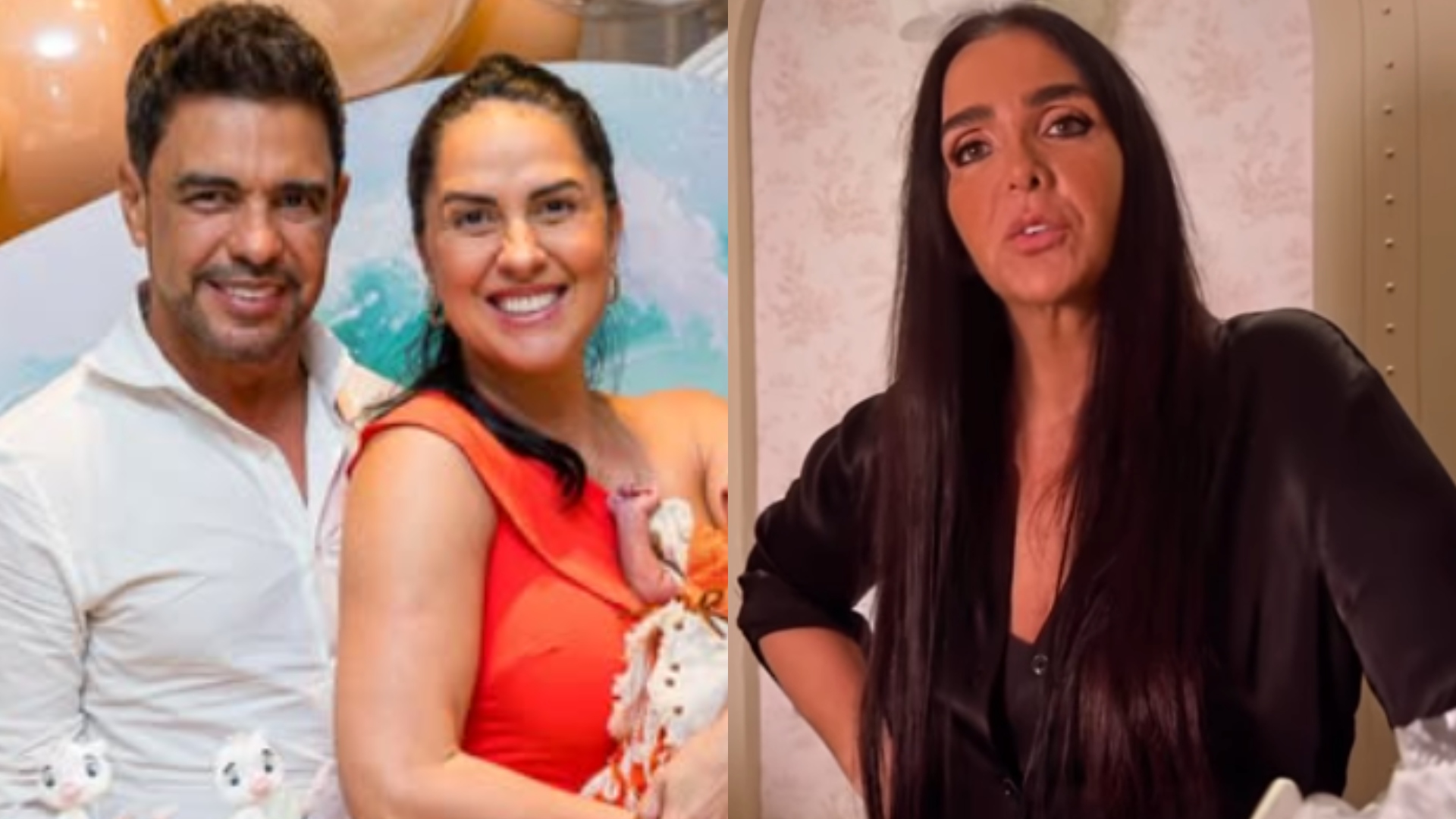 Zezé di Camargo rasga elogios a Graciele após ataque da nora: ‘Nunca tive dúvida’