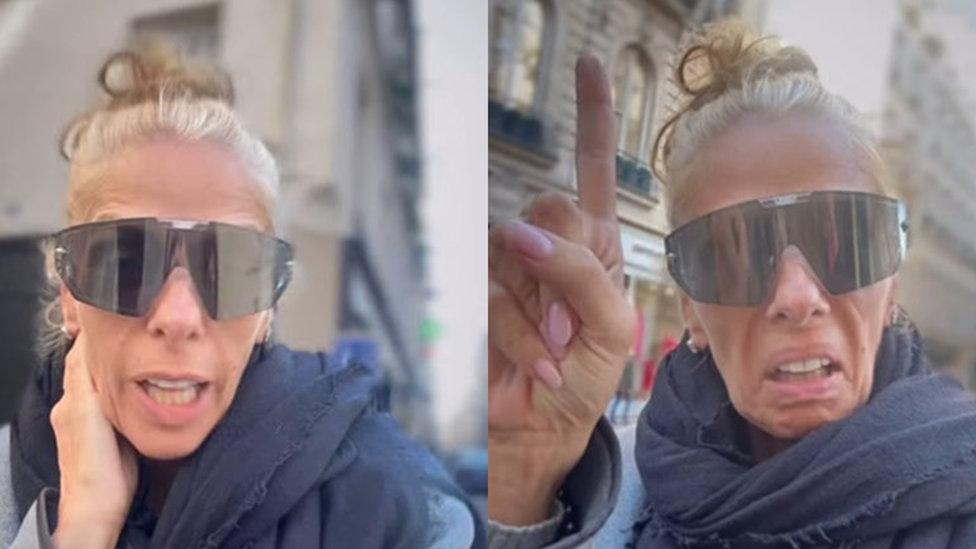 Adriane Galisteu passa sufoco durante viagem a Paris e desabafa: ‘Em nenhum lugar’