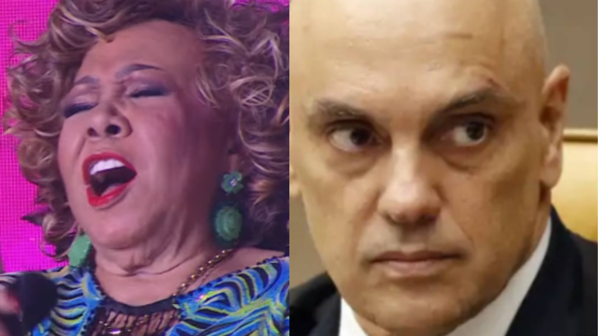 Alcione faz revelação surpreendente, e diz que queria ter casado com Alexandre de Moraes