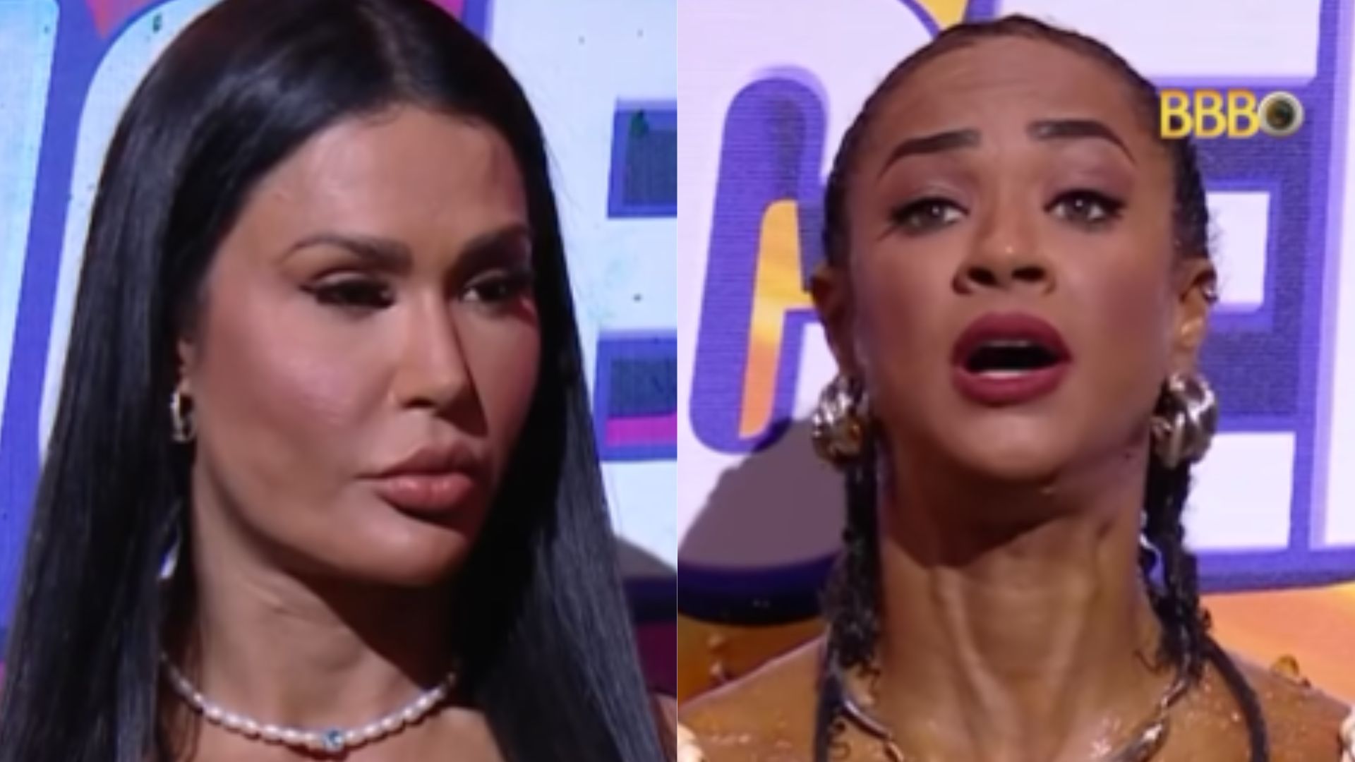 BBB25: Gracyanne é detonada por Aline no ‘Sincerão’: ‘Achei horrorosa’