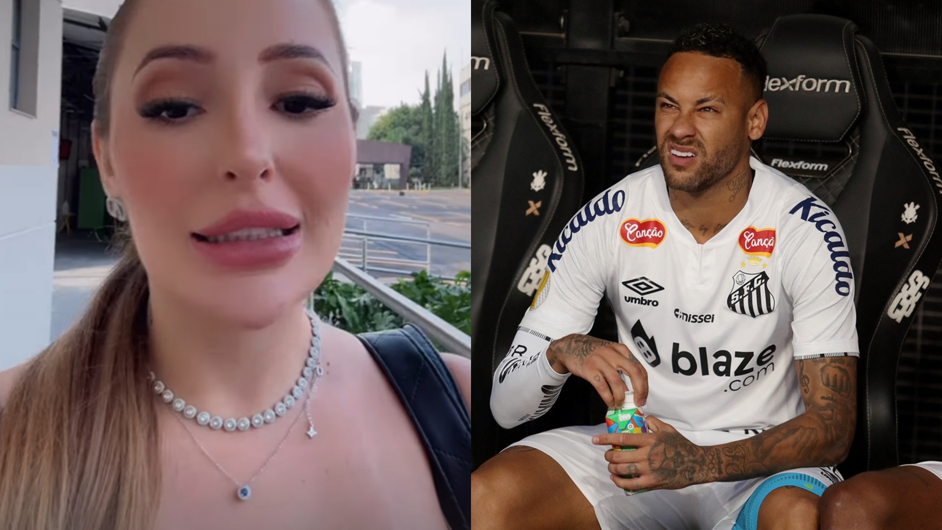Amante de Neymar descobre verdade sobre gravidez após grupal sem camisinha: ‘Não sabia’