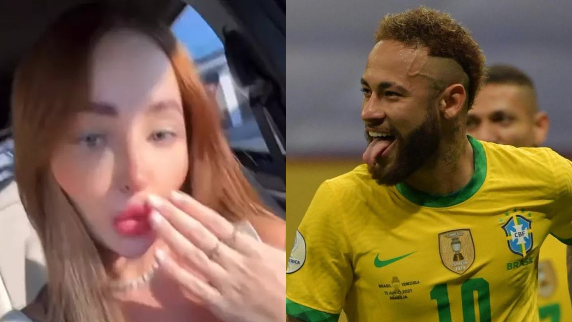 Amante de Neymar expõe tentativa de engravidar após sexo: ‘G*zou na cara e passou a mão’