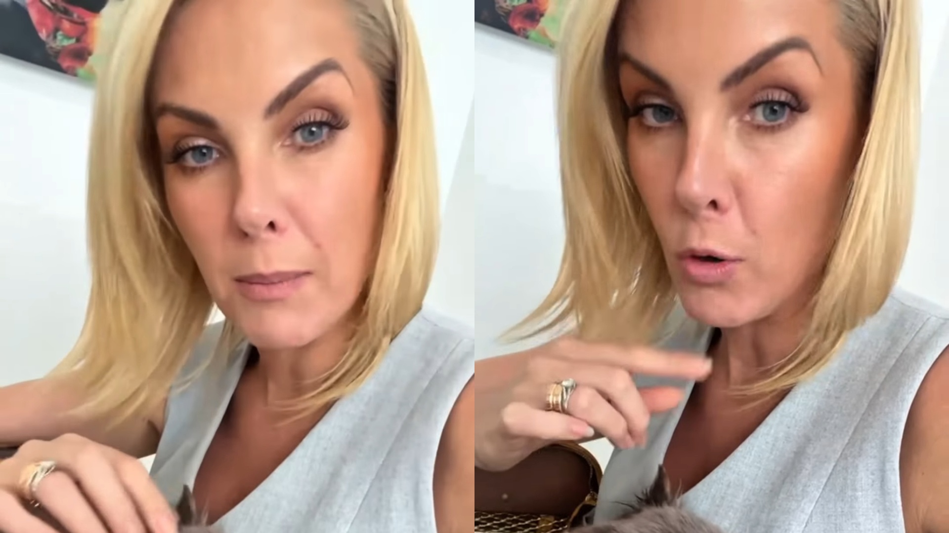 Ana Hickmann expõe susto após internação na família: ‘Achamos que não íamos buscar ele’