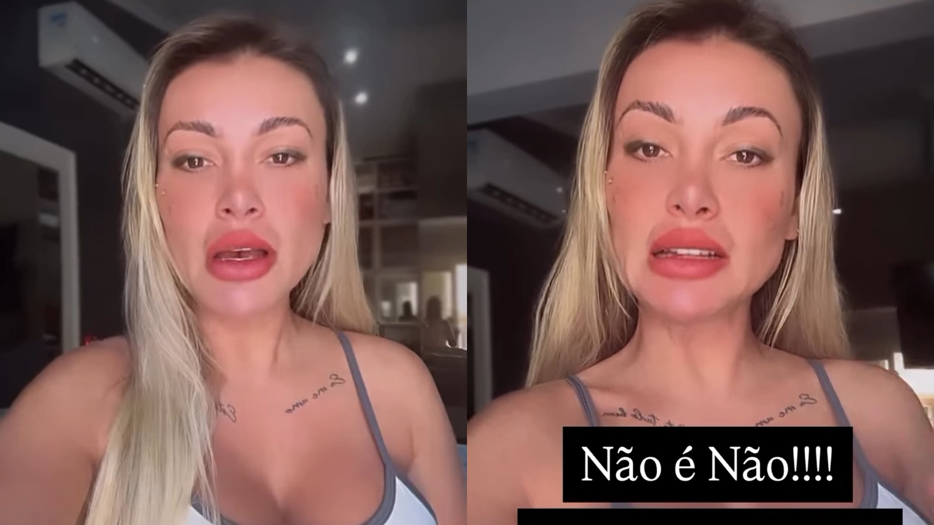 Andressa Urach expõe deputado após ser importunada em camarote: ‘Tem que ser preso’