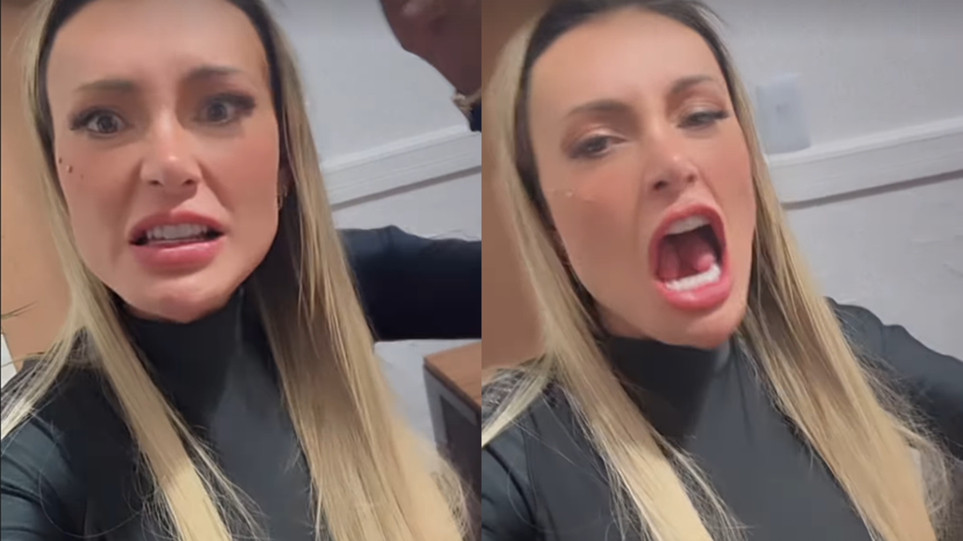 Andressa Urach ataca homens após ser incomodada em balada: ‘Escr*tos do car*lho’