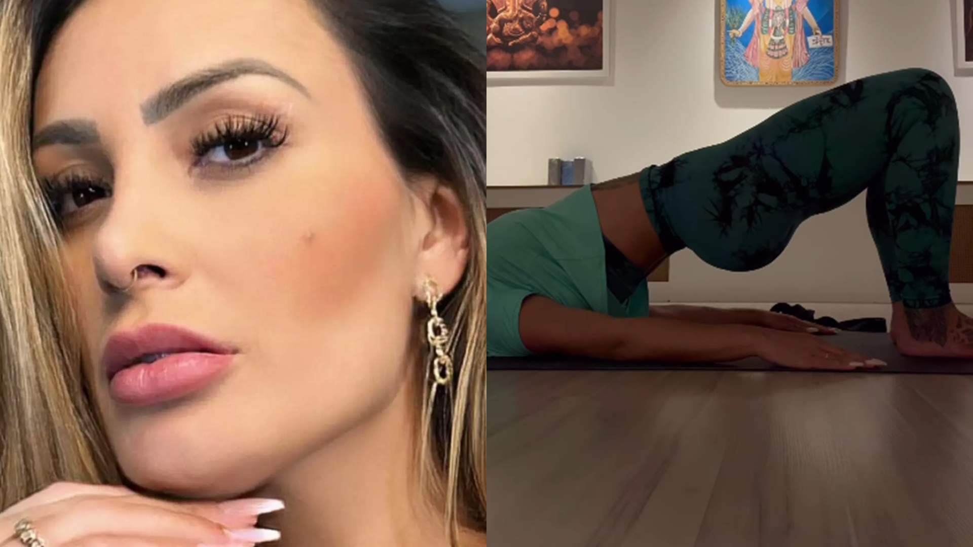 Andressa Urach posta vídeo inusitado e os fãs reagem: ‘Confunde nossas cabeças’