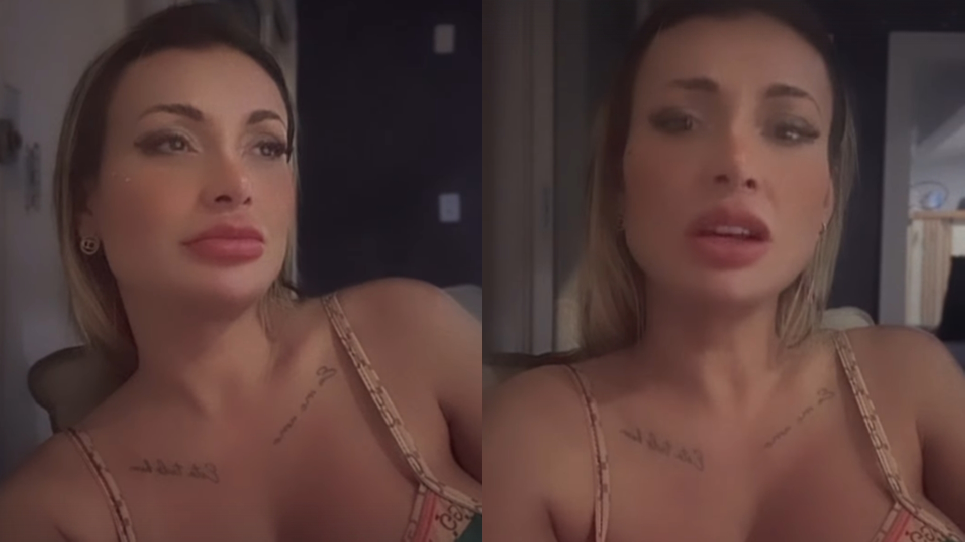 Virou coach? Andressa Urach aconselha mulher em balada: ‘Toda descabelada’