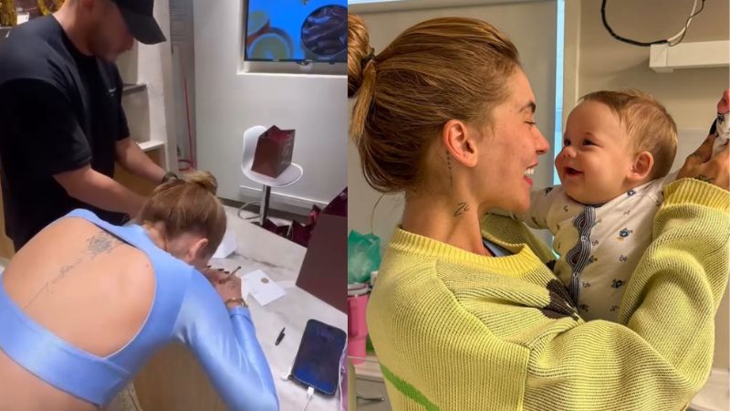 Após alta do filho, Virginia presenteia funcionários do hospital: ‘Lembrancinha’