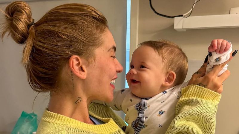 Após ser internado por bronquiolite, filho de Virginia e Zé Felipe recebe alta: ‘Pra casa’