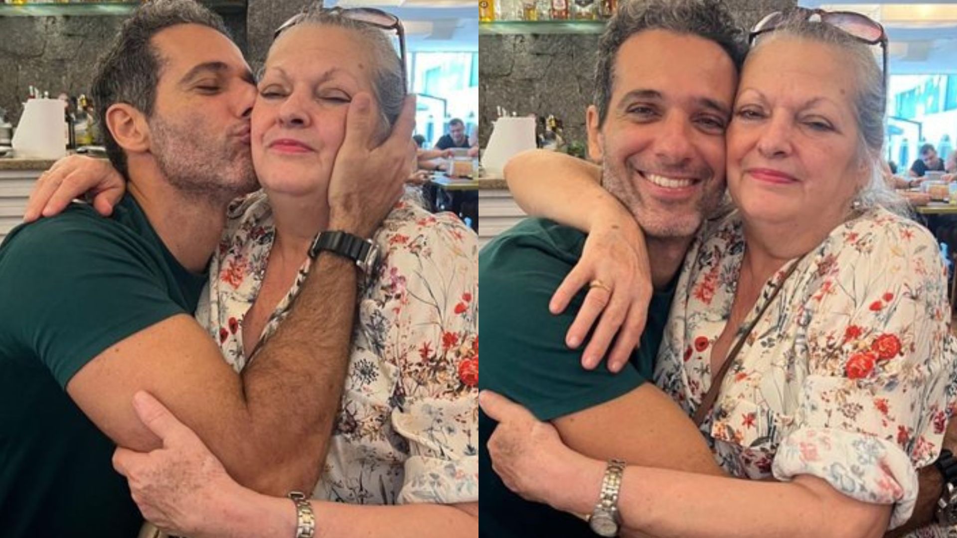 Devastado, ator Mouhamed Harfouch chora morte da mãe: ‘Em pleno Carnaval’