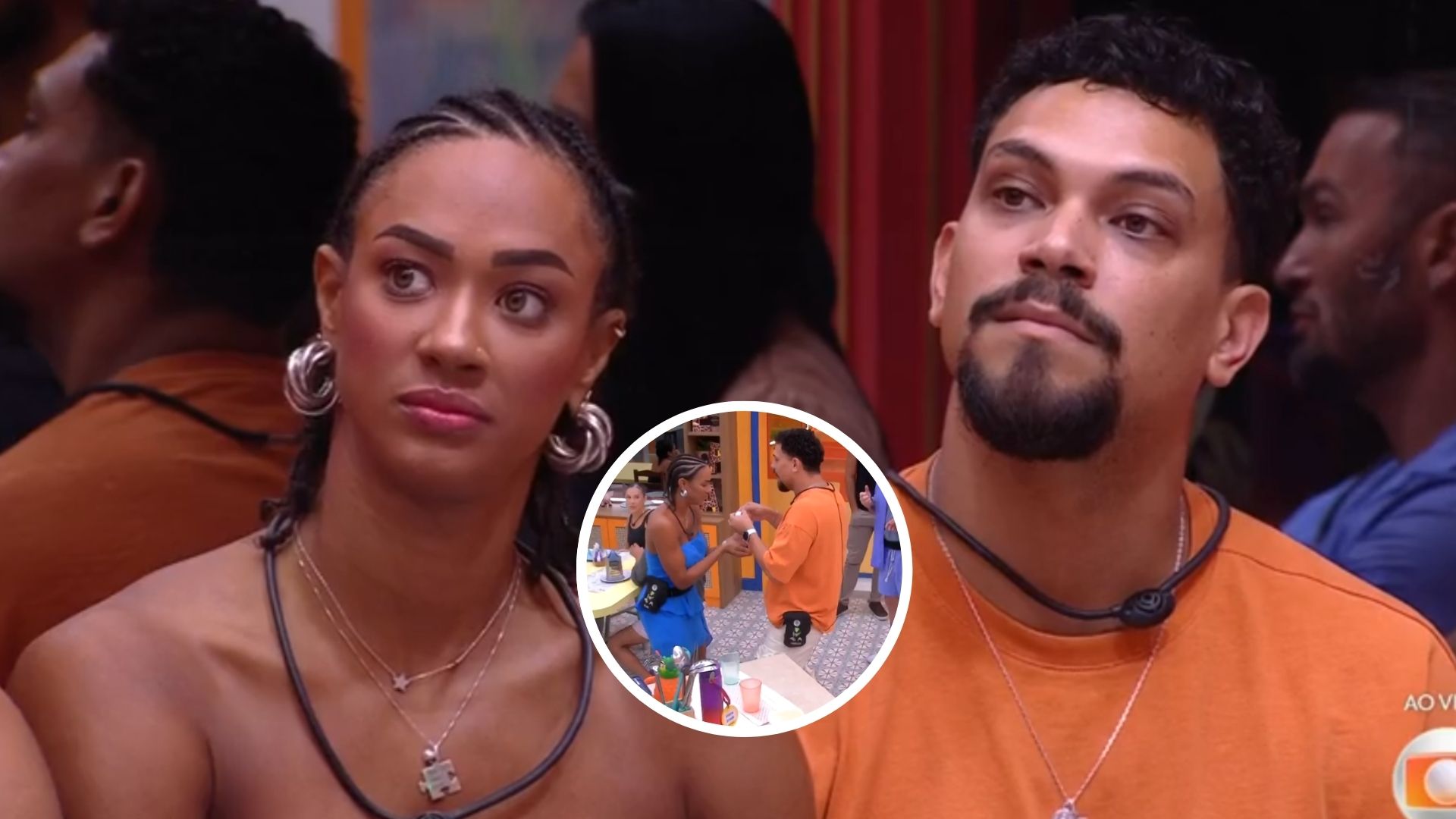 BBB 25: Aline e Vinícius pagam promessa nojenta após saída de Thamiris: saiba qual
