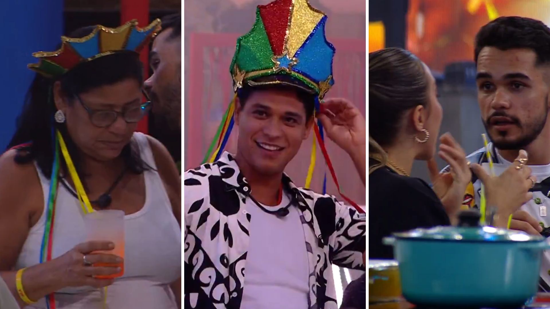 BBB 25: Brigas e quebra de alianças marcam Festa do Líder de Guilherme; veja o que rolou