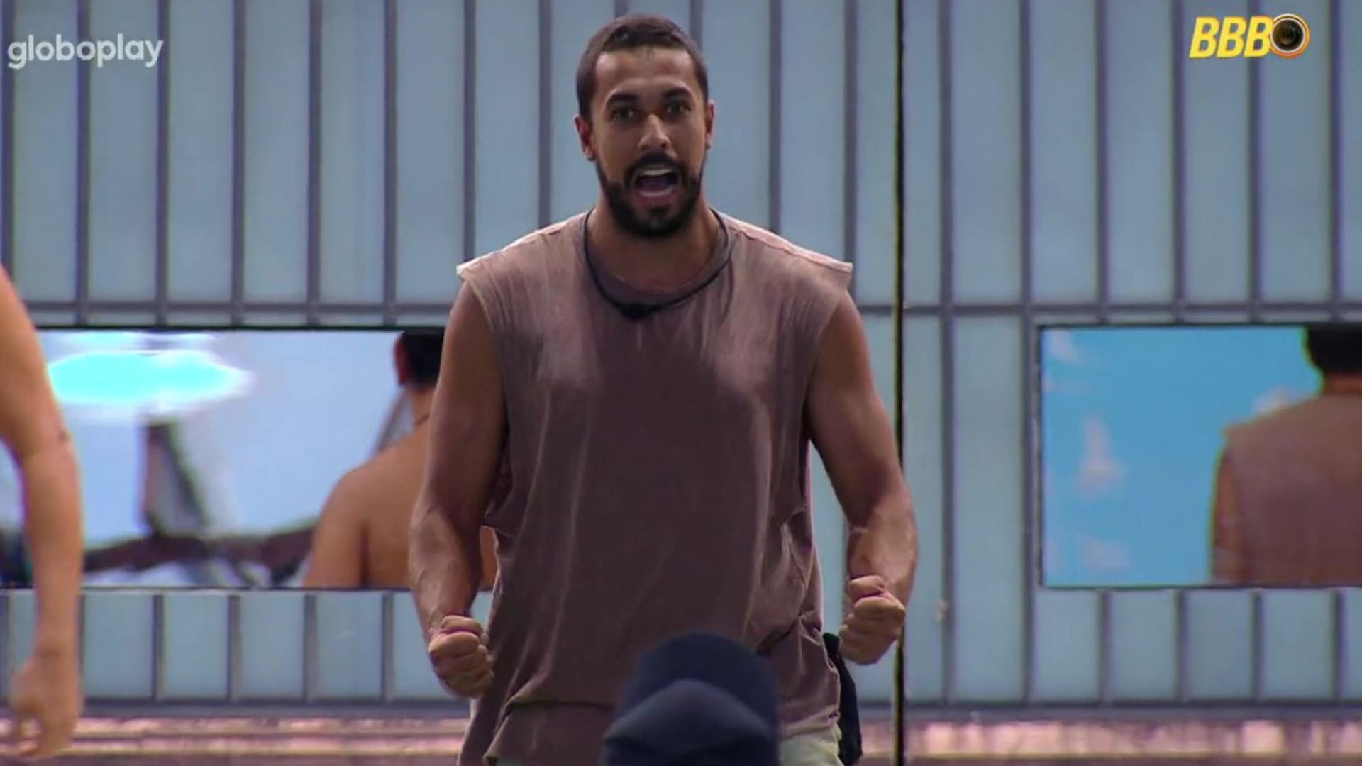 BBB 25: Maike vence Prova do Líder após quase 10 horas e celebra prêmio: ‘Falei’