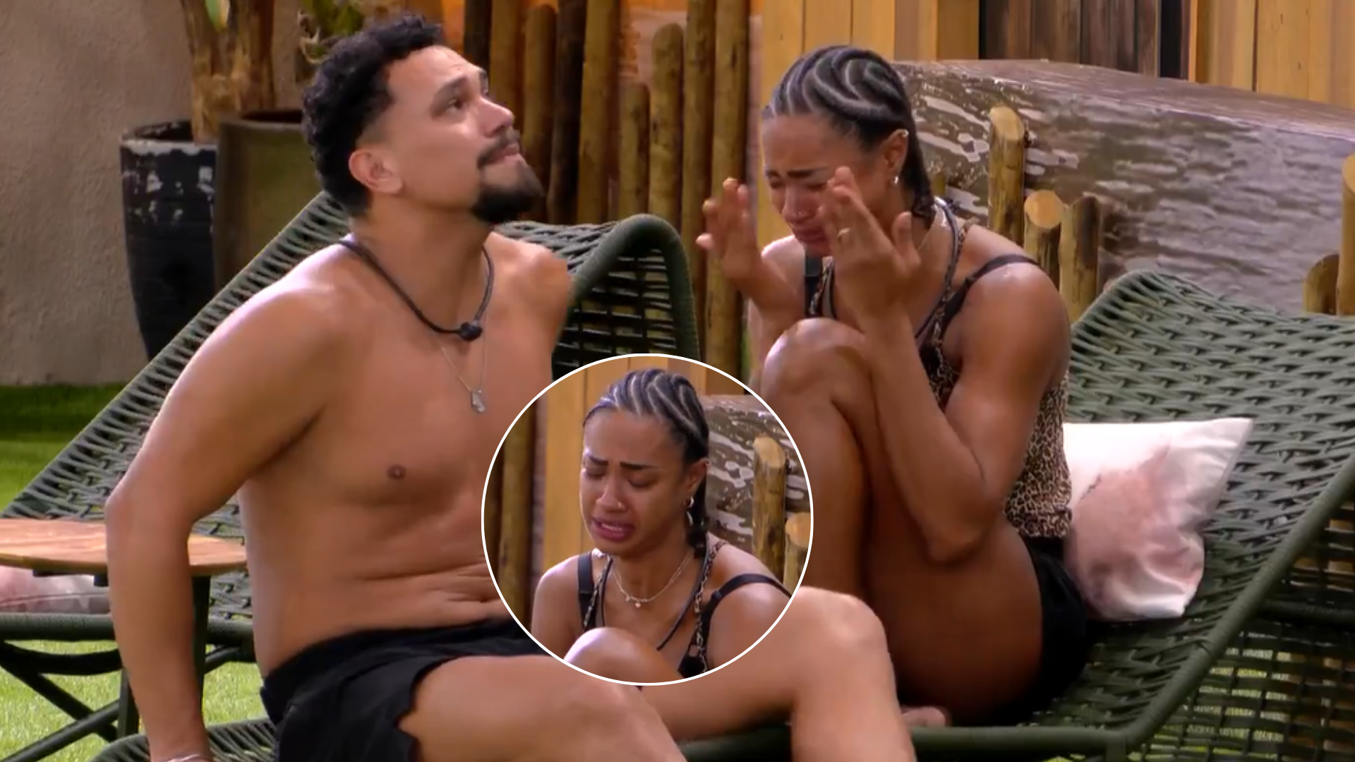 BBB 25: No paredão com Vinícius, Aline cai no choro e desabafa: ‘Não me conformo’