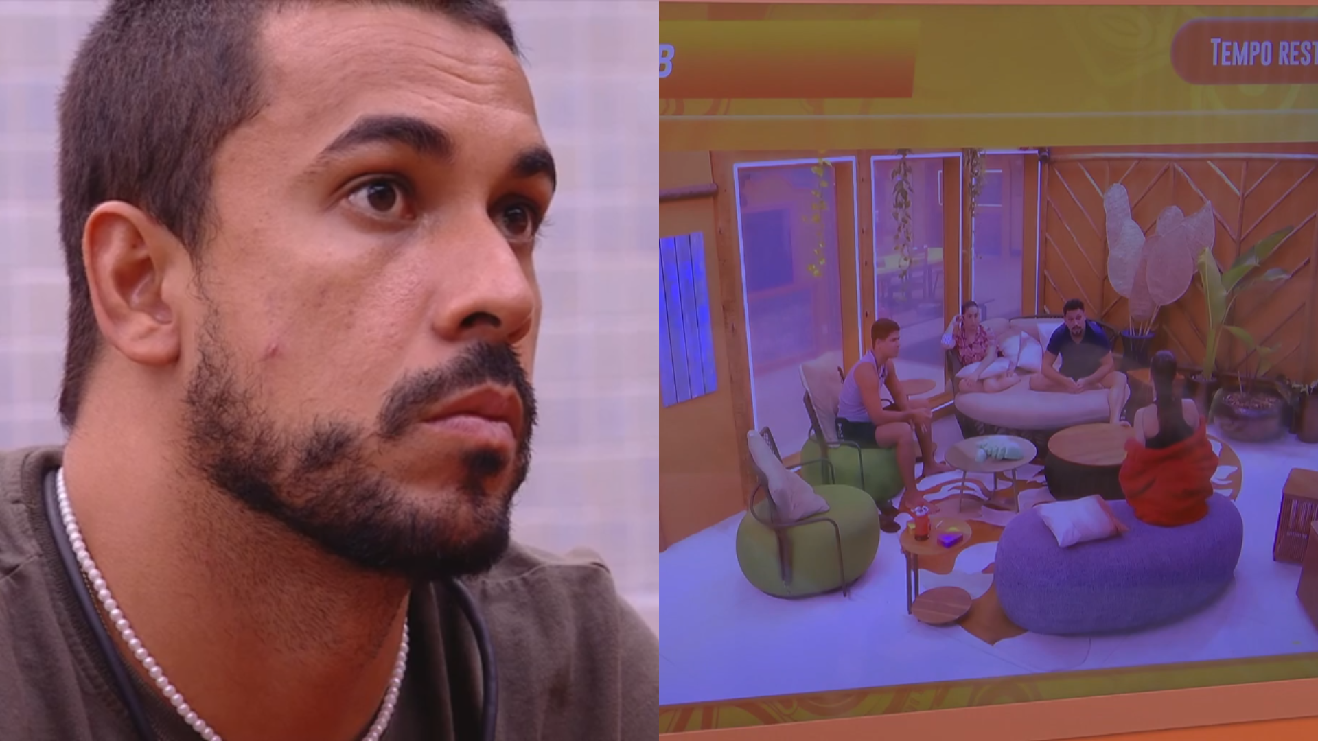 BBB 25: ‘Podem ir no João Gabriel’, dispara o Líder Maike ao ouvir conversa de rivais
