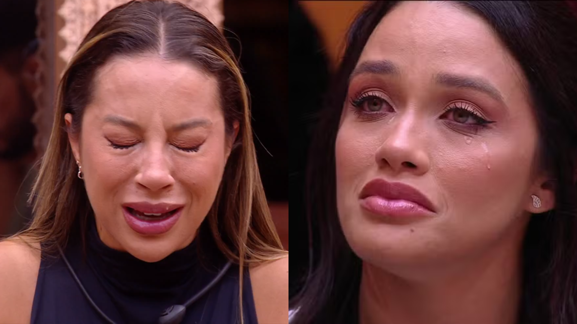 BBB 25: Renata cai em pranto após eliminação de Eva: “Não é possível que eu esteja errada”