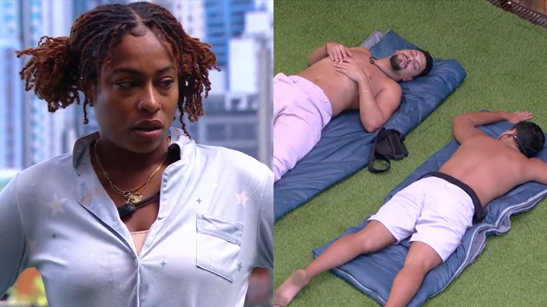 BBB 25: Thamiris revela culpa após mandar Vinícius e Guilherme para fora da casa