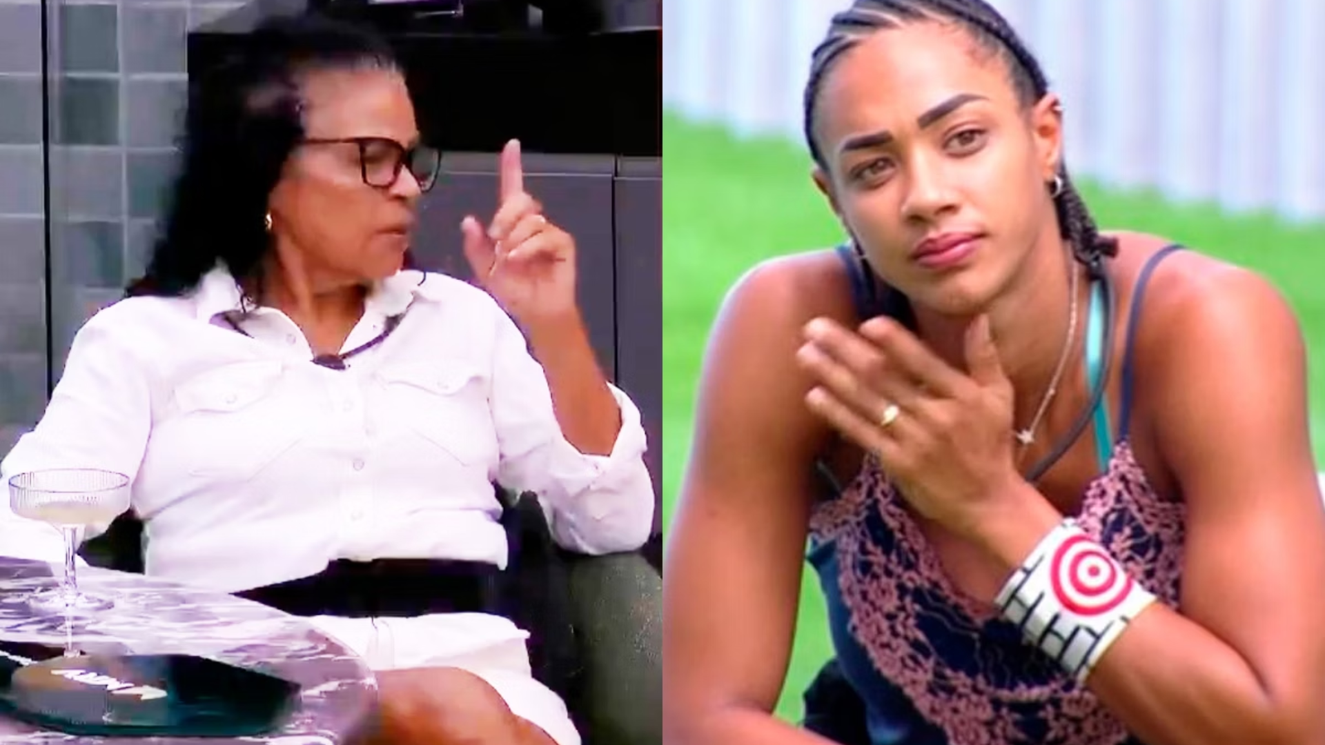 BBB 25: Vilma diz que Aline usou Diogo para escapar do paredão