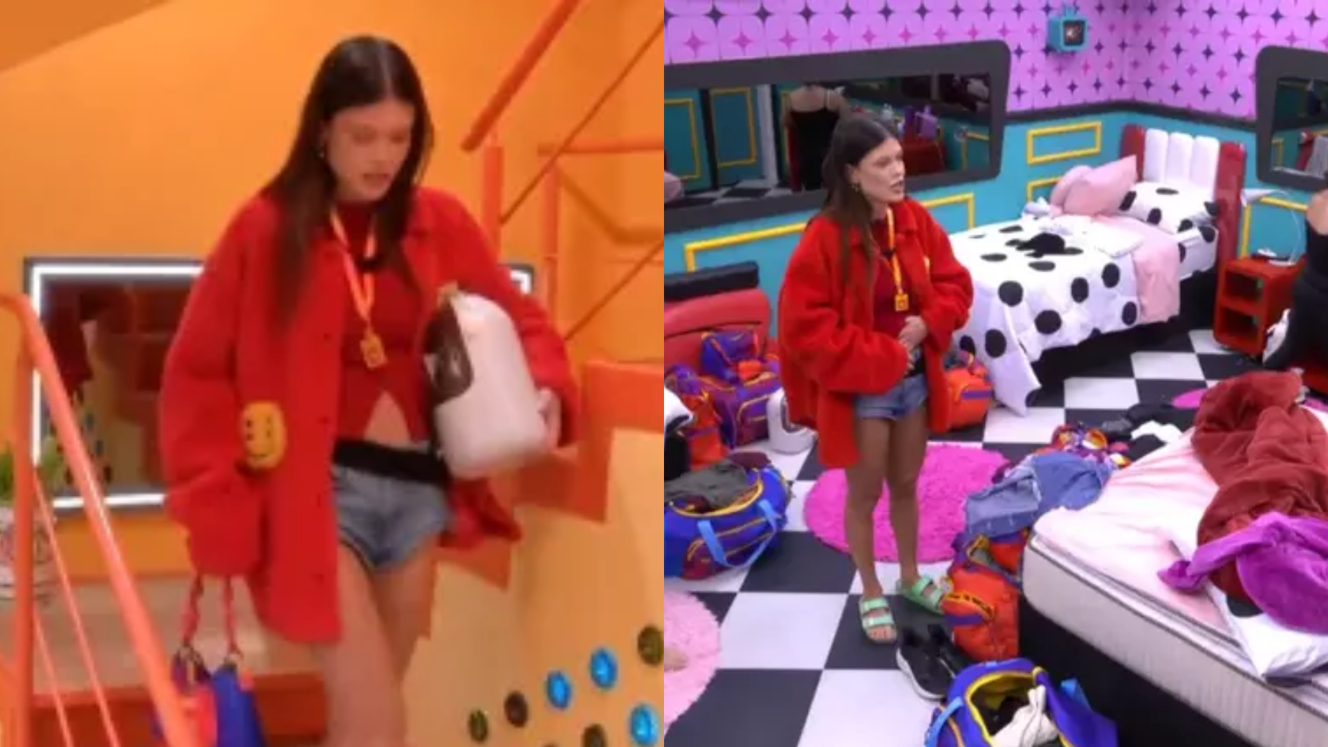 BBB 25: Vitória Strada rompe com as ex-aliadas Thamiris e Gracyanne e muda de quarto