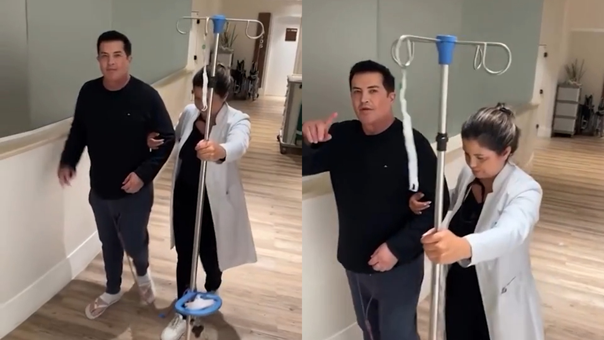 Beto Barbosa desabafa após cirurgia completa para retirar 4 hérnias: ‘A dor é forte’