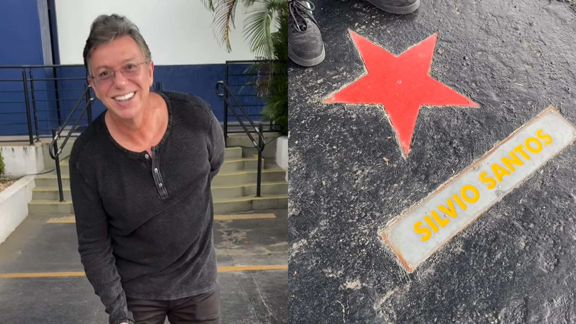 Boninho pede benção de Silvio Santos antes de estrear programa no SBT: ‘Me ilumunando’