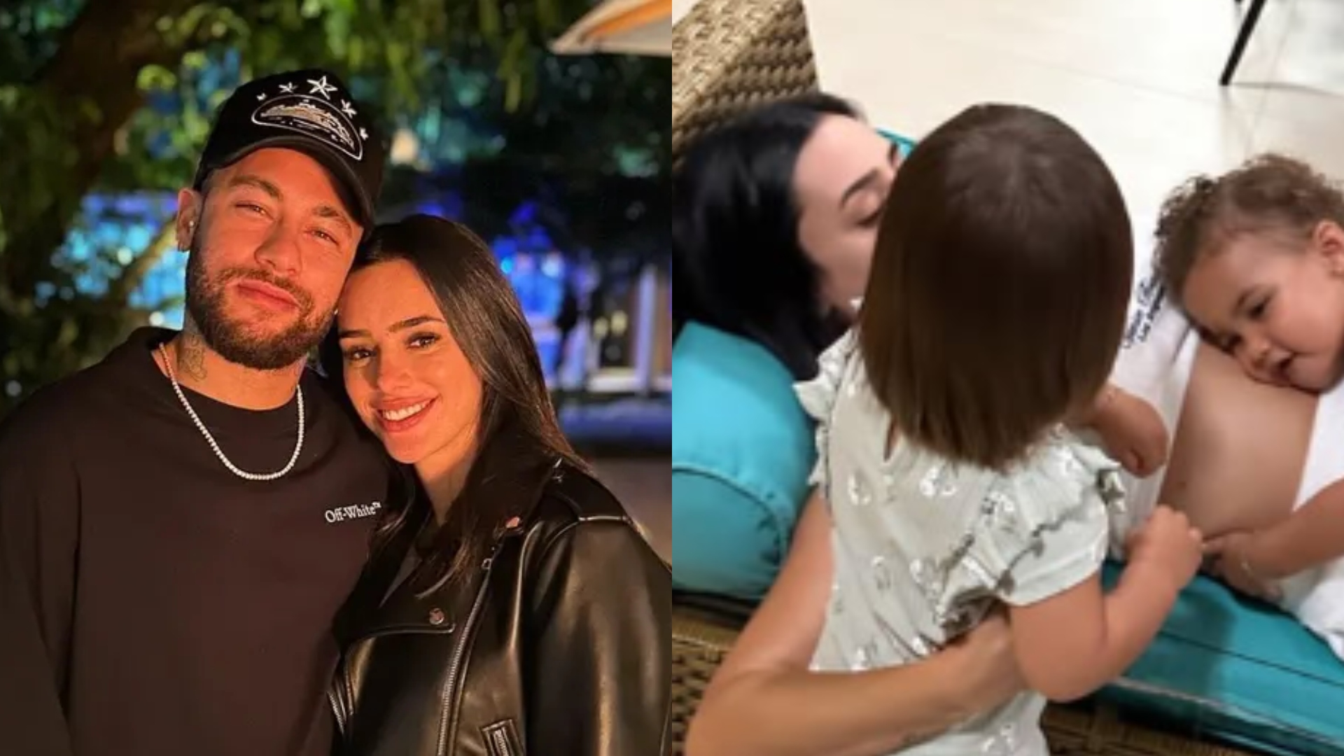 Cadê o Neymar? Bruna Biancardi ignora polêmica e surge em momento fofo com Mavie