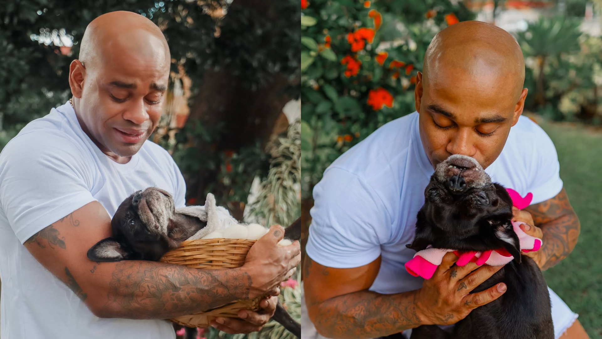 Ex-BBB Cezar Black lamenta morte de seu cachorro: ‘Meu coração nunca sofreu tanto’