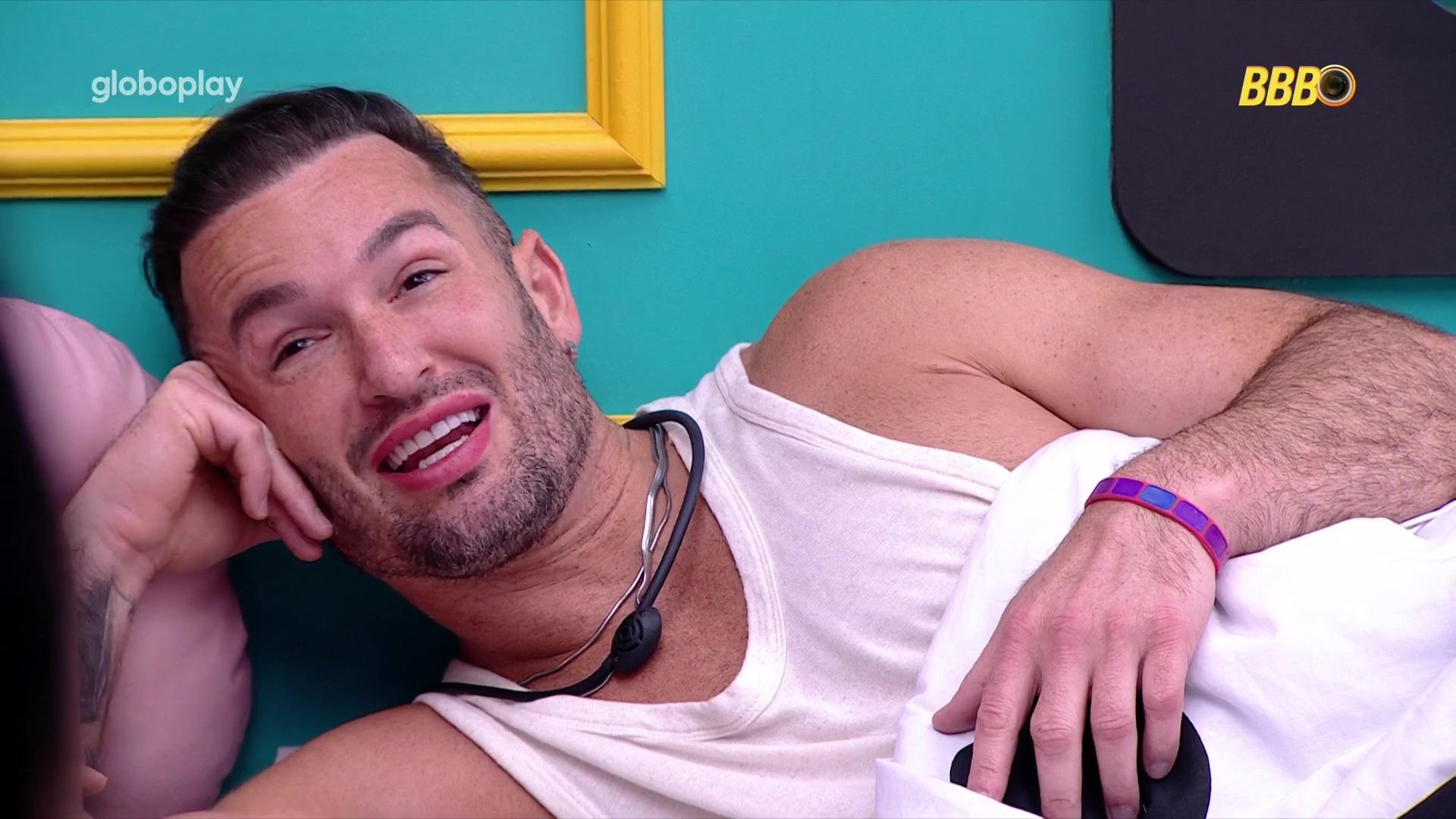 BBB 25: Diego Hypolito questiona aliança com sister após ser excluído de Prova do Líder