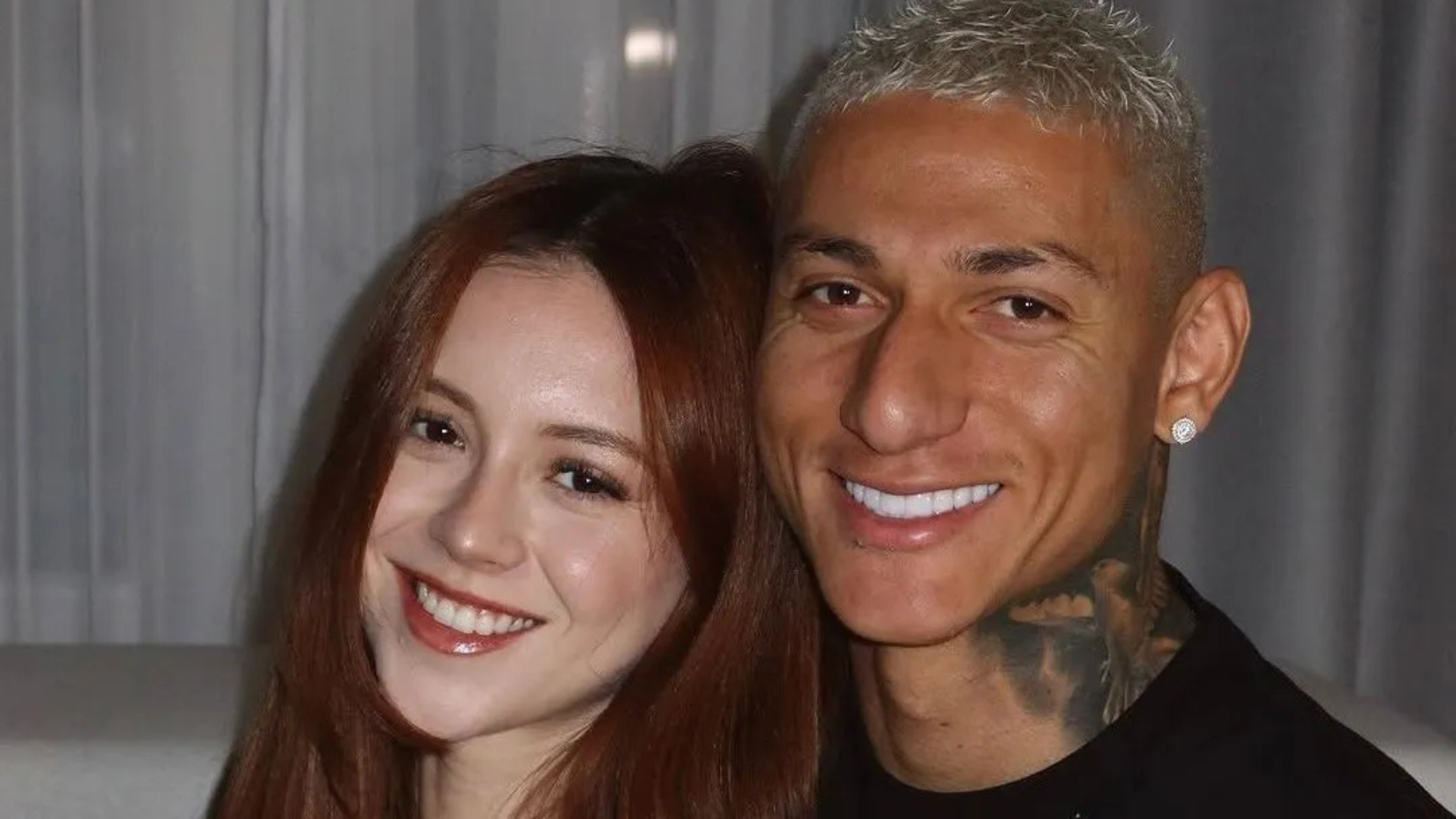 Namorada de Richarlison revela detalhes de complicação na gravidez: ‘Fiquei esquelética’