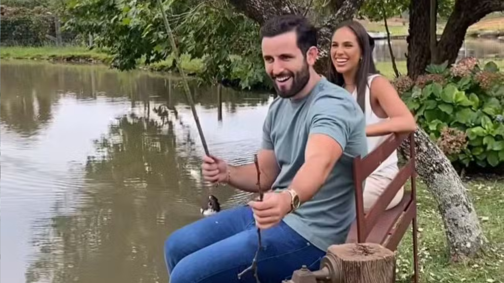 Ex-BBB Matteus Amaral curte fim de semana ao lado de affair; saiba os detalhes