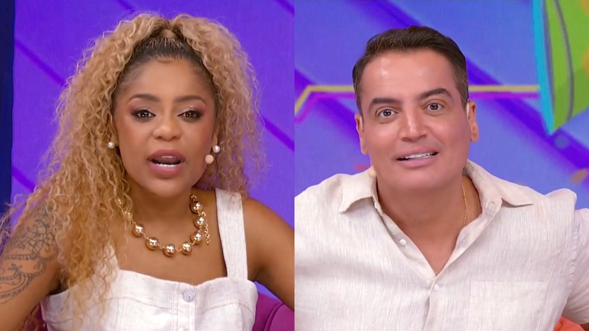 Cariúcha expõe perseguição de Leo Dias nos bastidores do SBT: ‘Essa mulher aí’