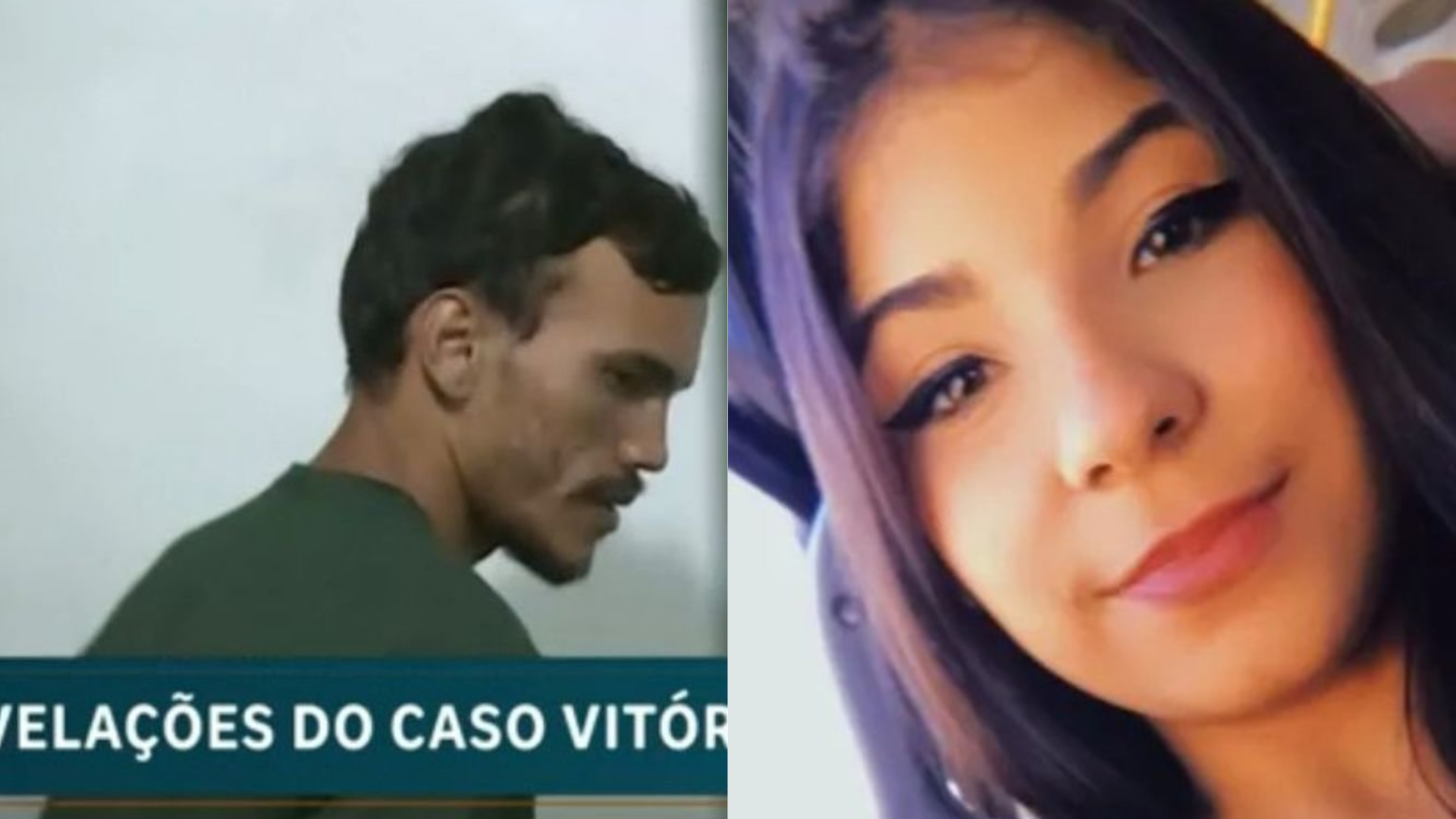 Caso VItória: Maicol, principal suspeito do assassinato de Vitória, confessa o crime