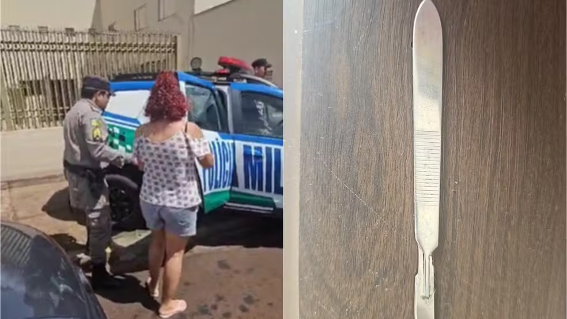 Cliente é esfaqueada por manicure após reclamar de procedimento em unhas em Goiás