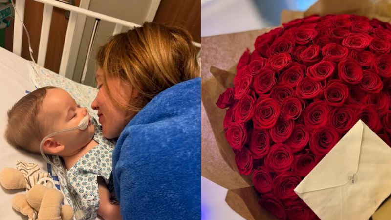 Com o filho internado às pressas, Zé Felipe manda flores a Virginia: ‘Já deu tudo certo’