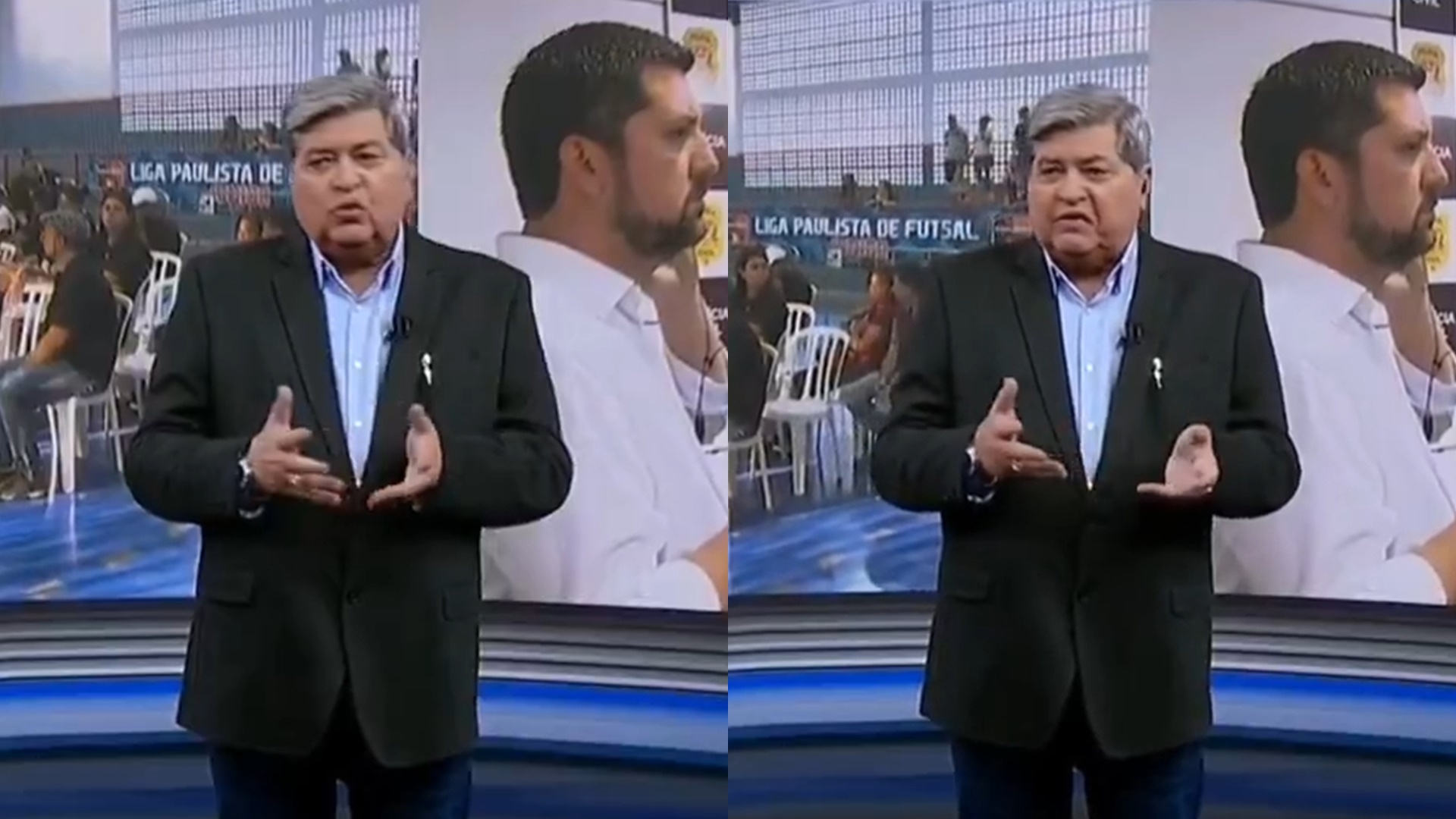 Datena atualiza saúde após quase sofrer novo infarto ao vivo no SBT: ‘Meu coraçãozinho’