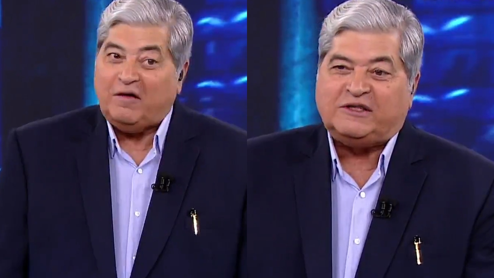 Datena revela problema de saúde ao vivo no SBT e pede ajuda do público: ‘Pode mandar’