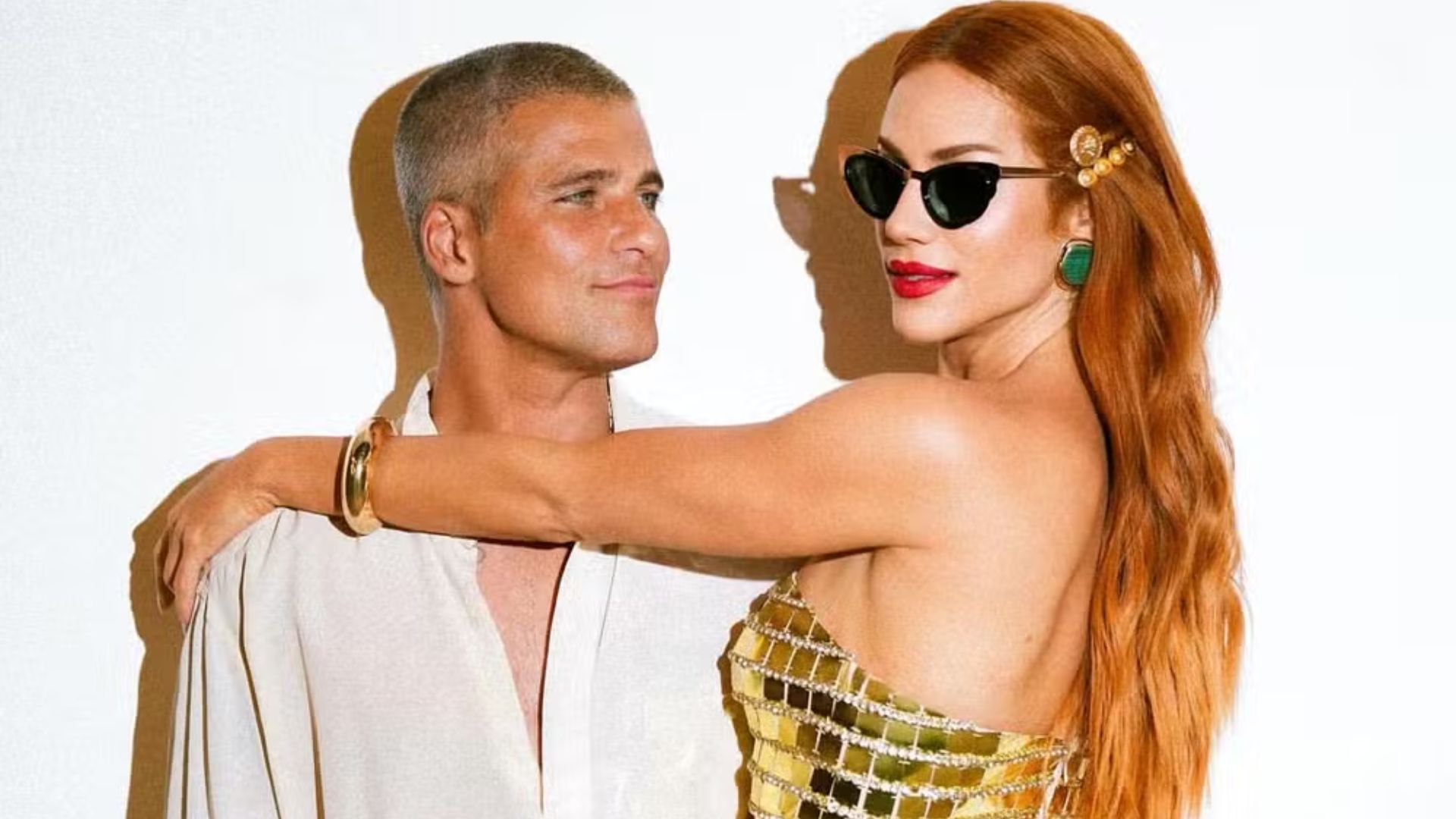 Detalhe picante chama atenção em foto de Bruno Gagliasso e Giovanna Ewbank; veja