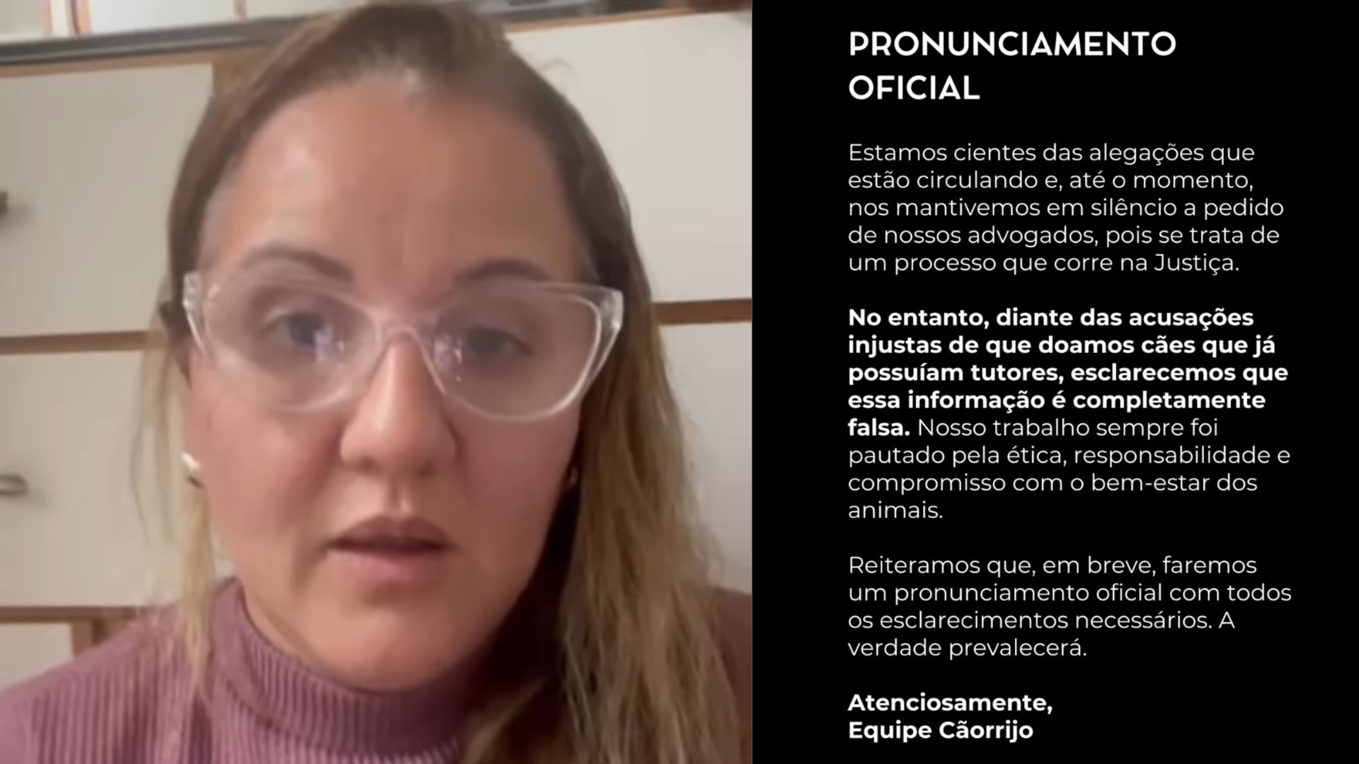 Dona de abrigo expõe Letícia Sabatella após polêmica sobre cães: ‘Estranha’