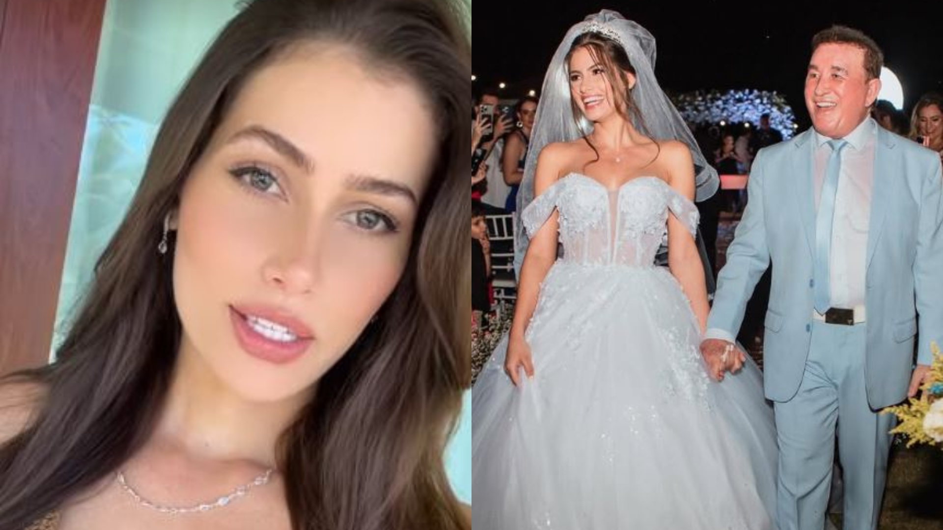 ‘Esqueci que casei’, dispara esposa de Amado Batista em viagem de lua de mel