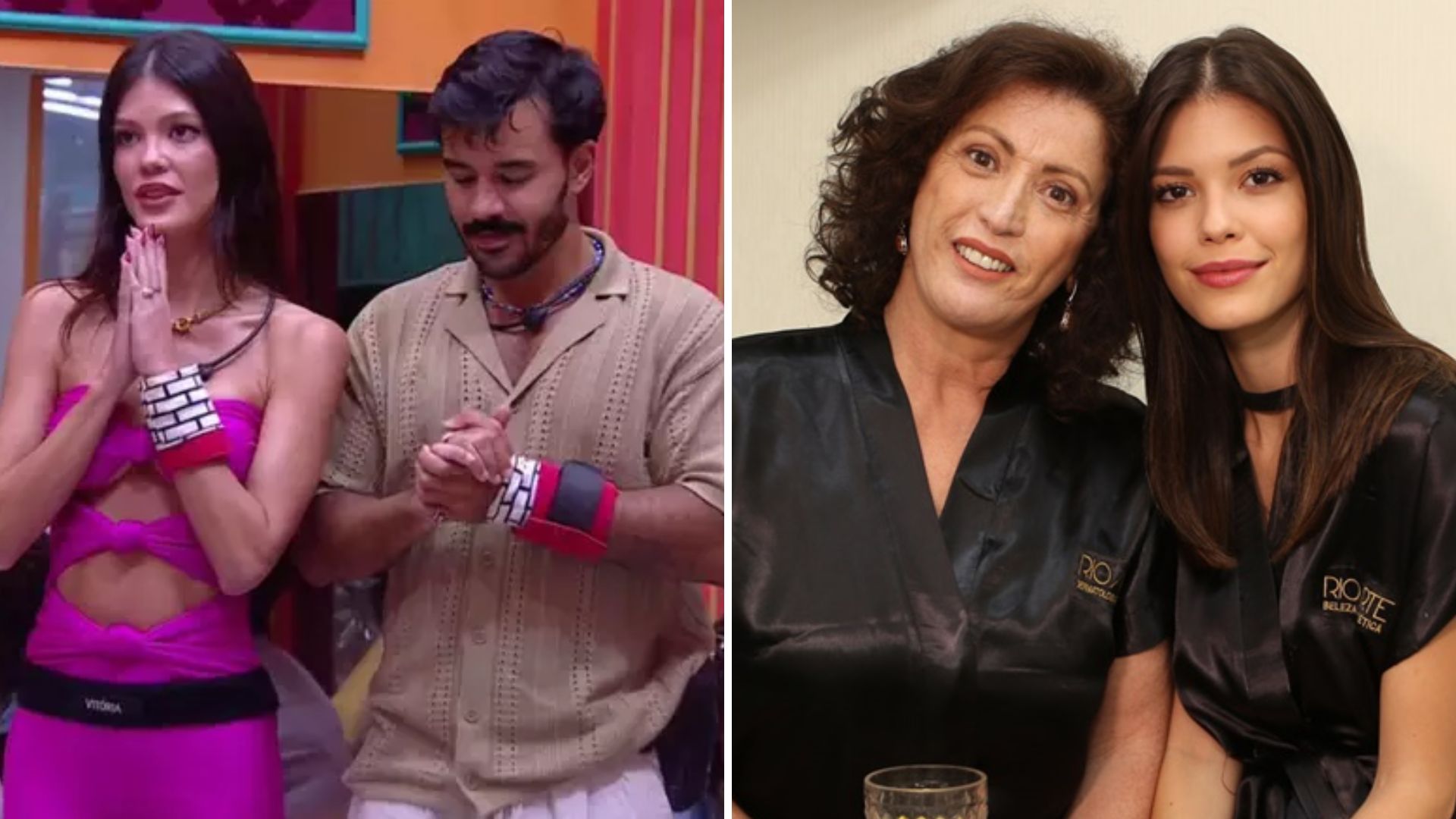 ‘Estou aguardando’: Mãe de Vitória Strada expõe ex-BBB Mateus; entenda confusão
