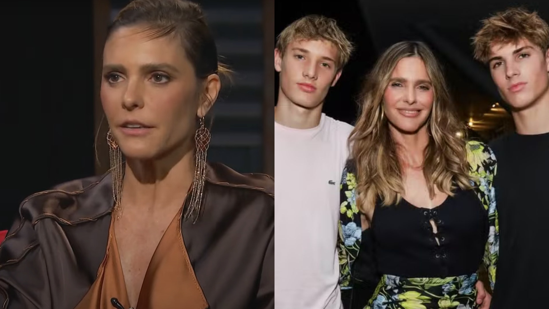 A verdade nua e crua! Fernanda Lima revela reação dos filhos após aula sobre sexo
