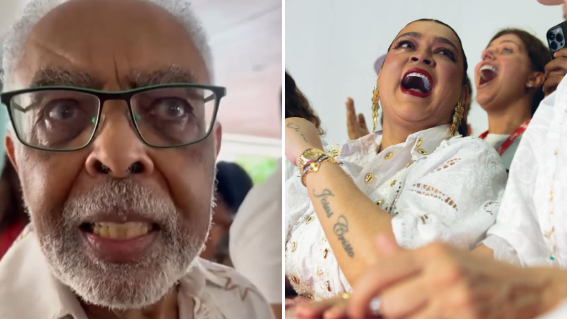Gilberto Gil comemora ida de Preta Gil ao Carnaval de Salvador: ‘É uma alegria’