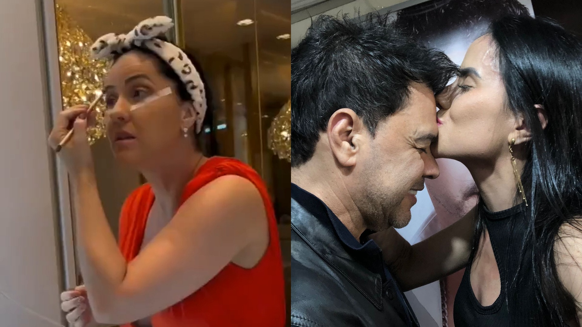 Graciele Lacerda comemora ida a primeiro show de Zezé após parto da filha: ‘Desde dezembro’