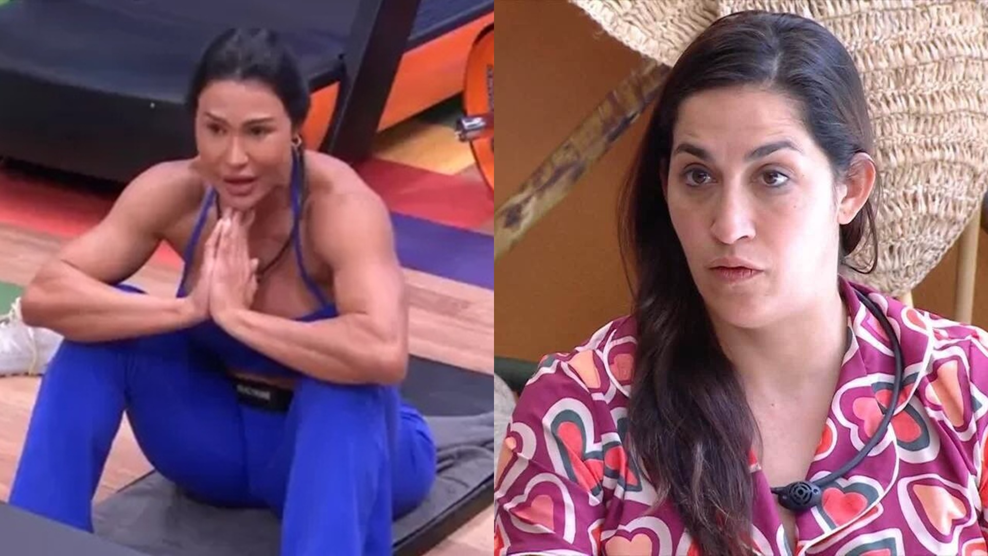 BBB 25: Gracyanne Barbosa se desculpa com Dani após ser exposta: ‘Não lembro de ter falado’