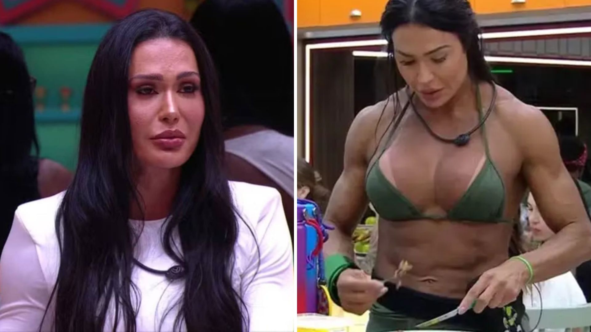 Gracyanne roubou comida no BBB 25? Ex-BBB muda versão após acusação de Renata