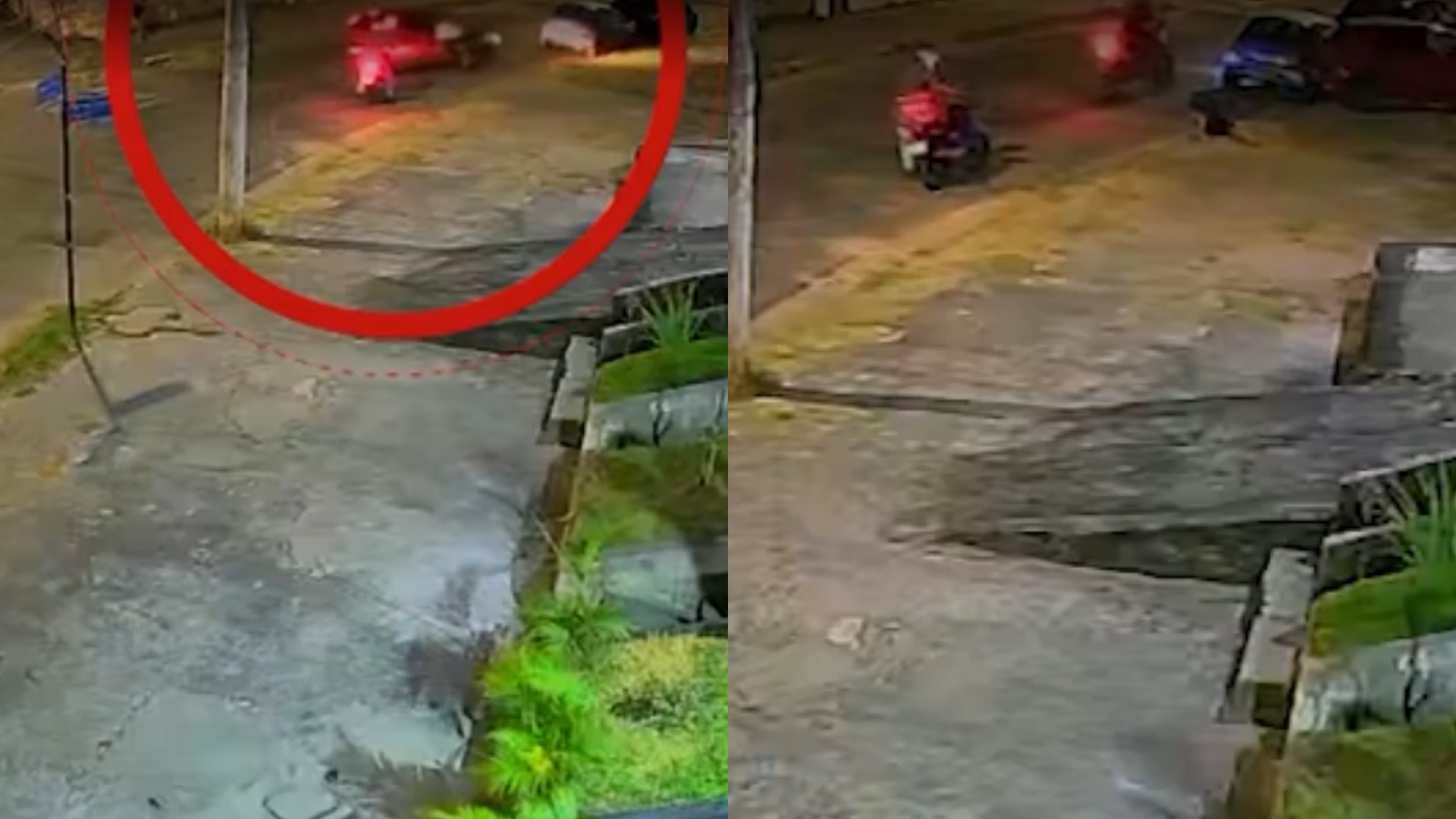 Homem agride brutalmente ex-namorada na rua e é atropelado propositalmente por motorista