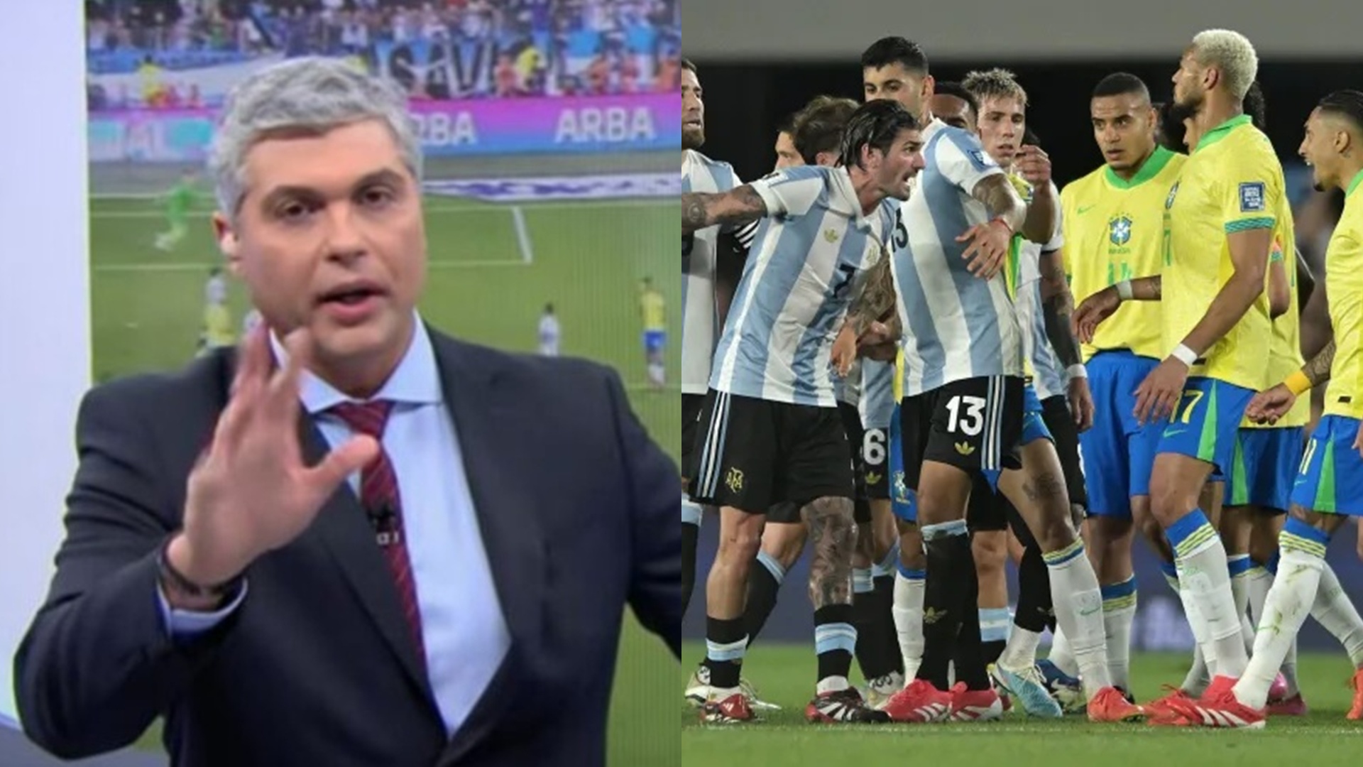 Joel Datena se revolta contra a Seleção Brasileira após vexame na Argentina: ‘Amadores’